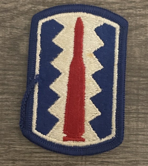 197TH INFANTRY BRIGADE  HAT PATCH CAP ARMY VETERAN