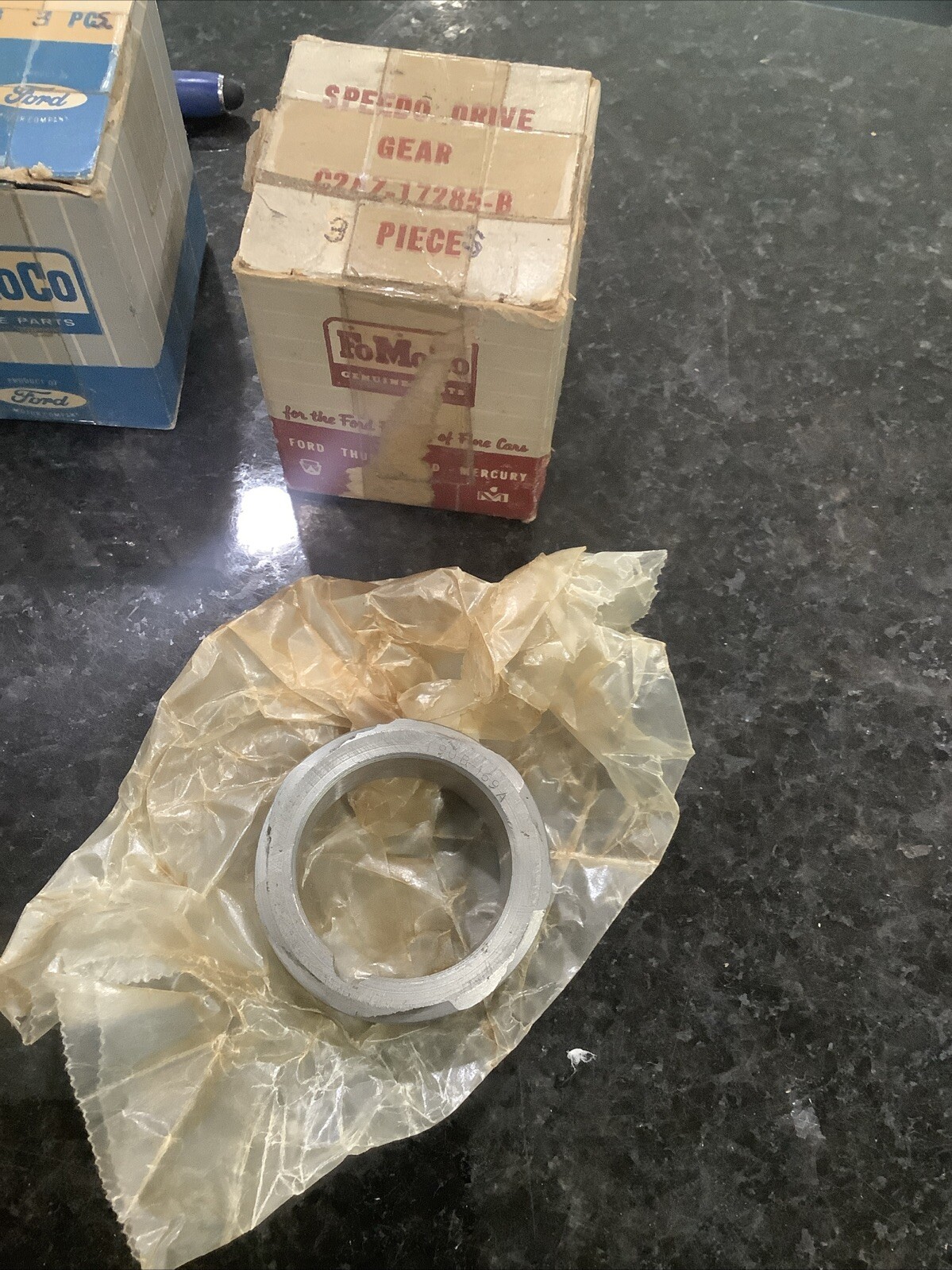 NOS OEM Galaxie Fairlane Truck C2AZ-17285-B O/D Speedometer Drive Gear 1957-63