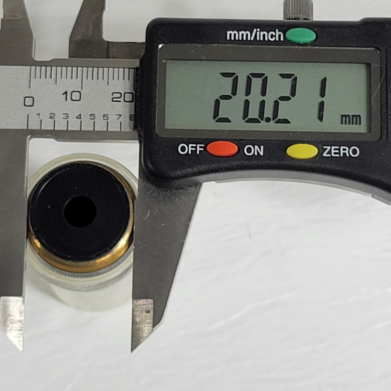 S&H 40X Mag Microscope Objective 20mm Thread Mount 0.65 Ocular Optical Lens