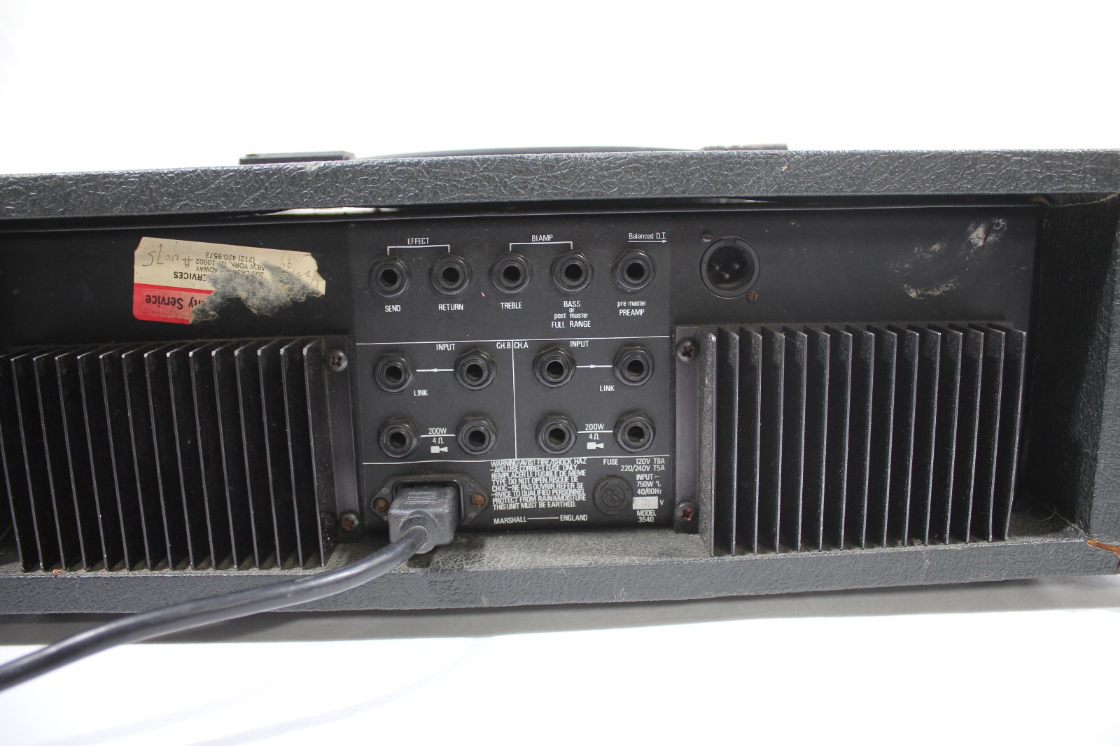 Marshall Model 3540 400 Watt Integrated Bass System