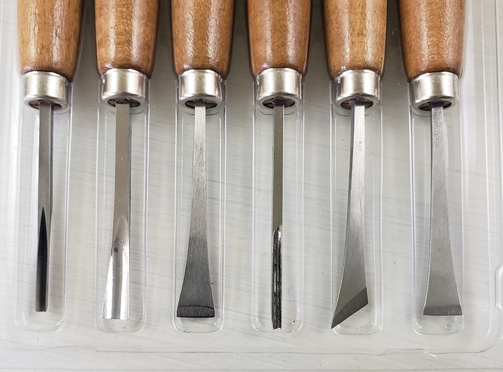UJ Ramelson 116 Woodcarving Tool Set Chisel Gouge Tools 6-Pc Woodworking