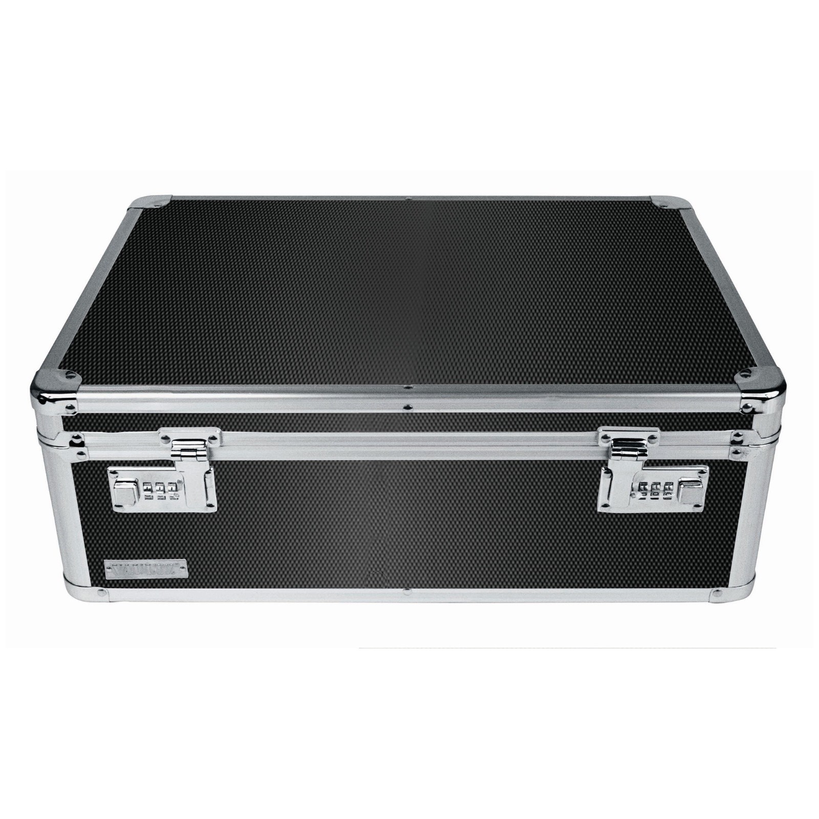 Vaultz Black Locking Storage Chest with Combination Locks for Dorms