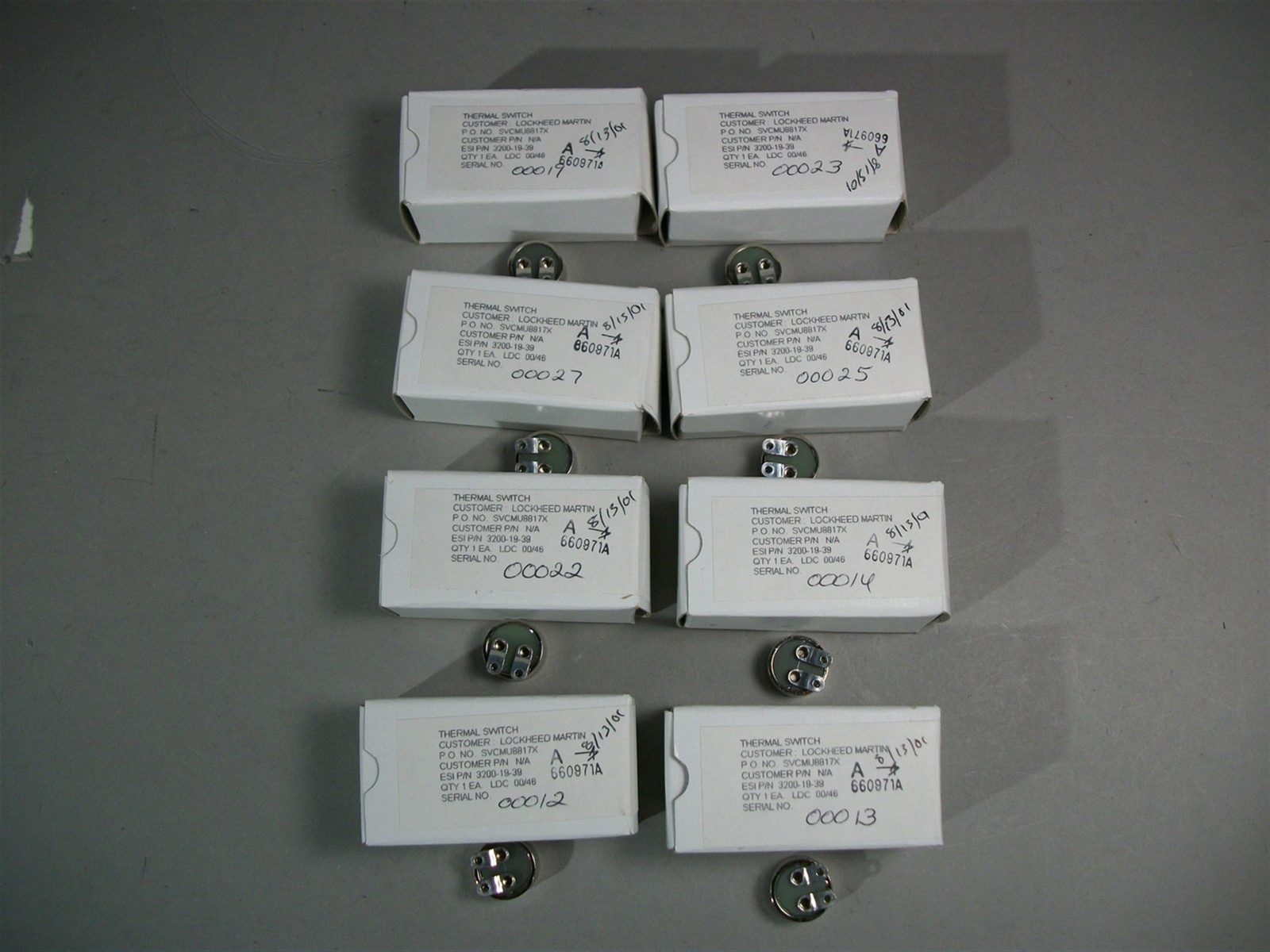 Elmwood Thermal Switch 3200-19-39 New Lot of 8