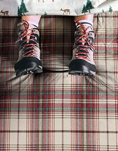 Eddie Bauer - King Sheets, Cotton Flannel Bedding Set, Brushed For Extra