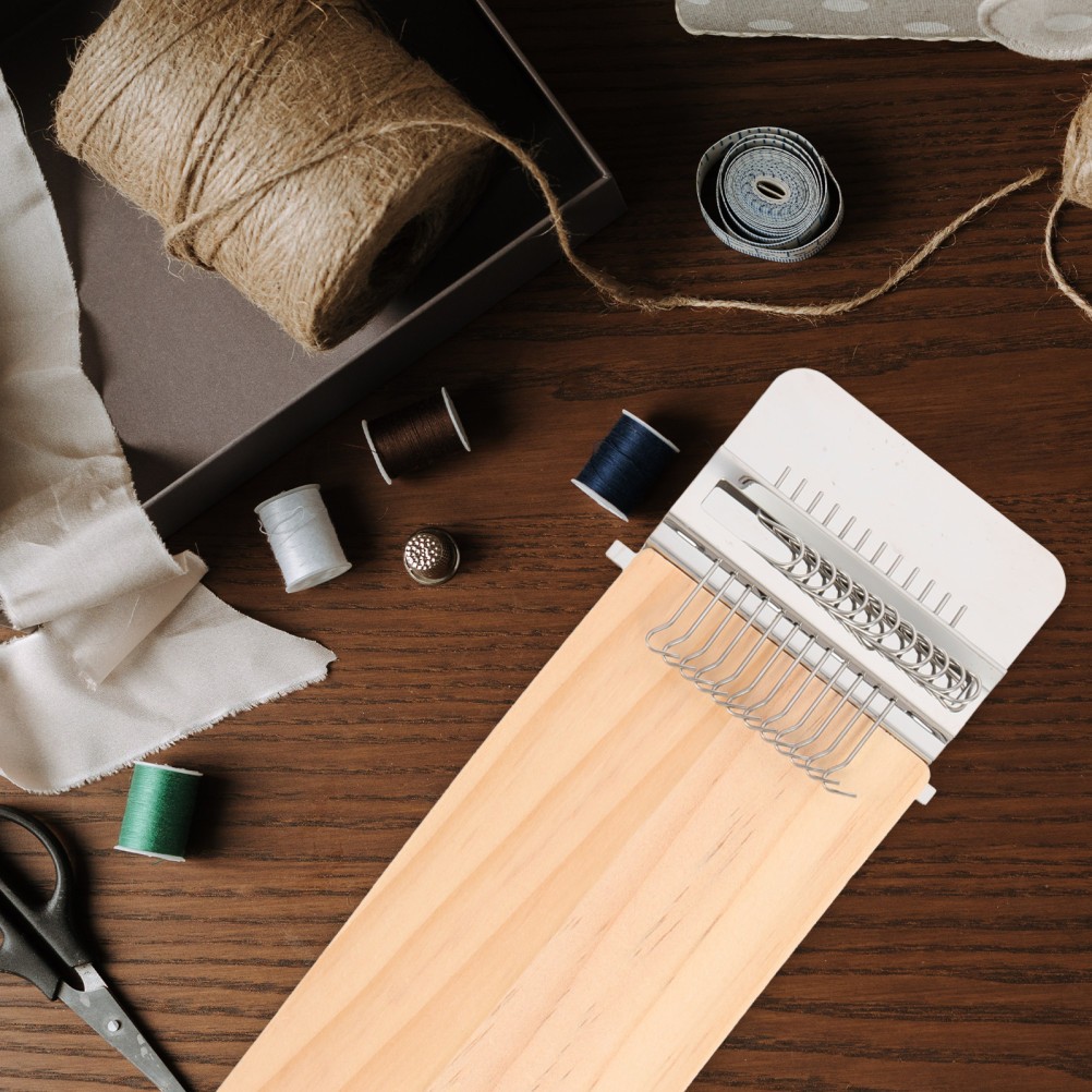 Small Weaving Loom Darning Loom Woven Machine Darning Tool