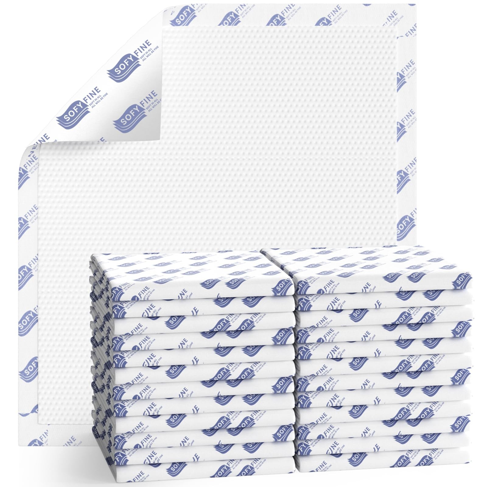 150 Gram Heavy Duty Chucks 40"x36" Disposable Tear Resistant Adult Incontinen