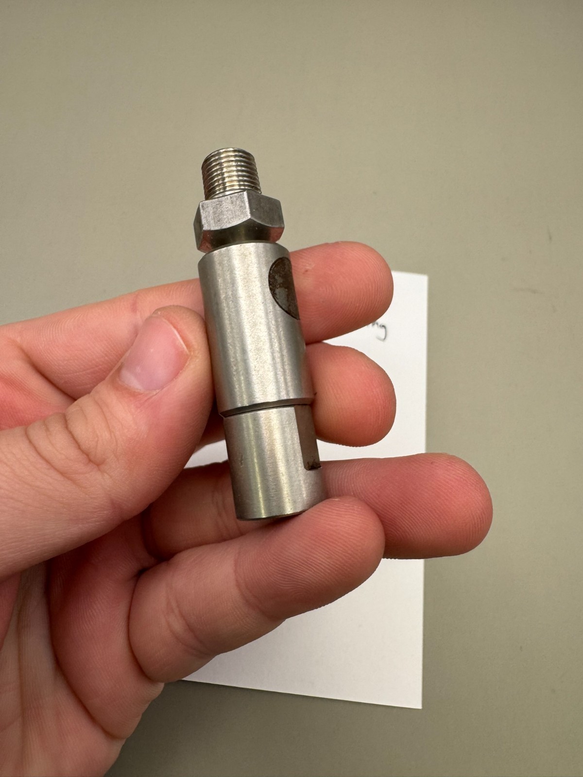 Vintage PB Quick Release Fitting-Gloss Silver