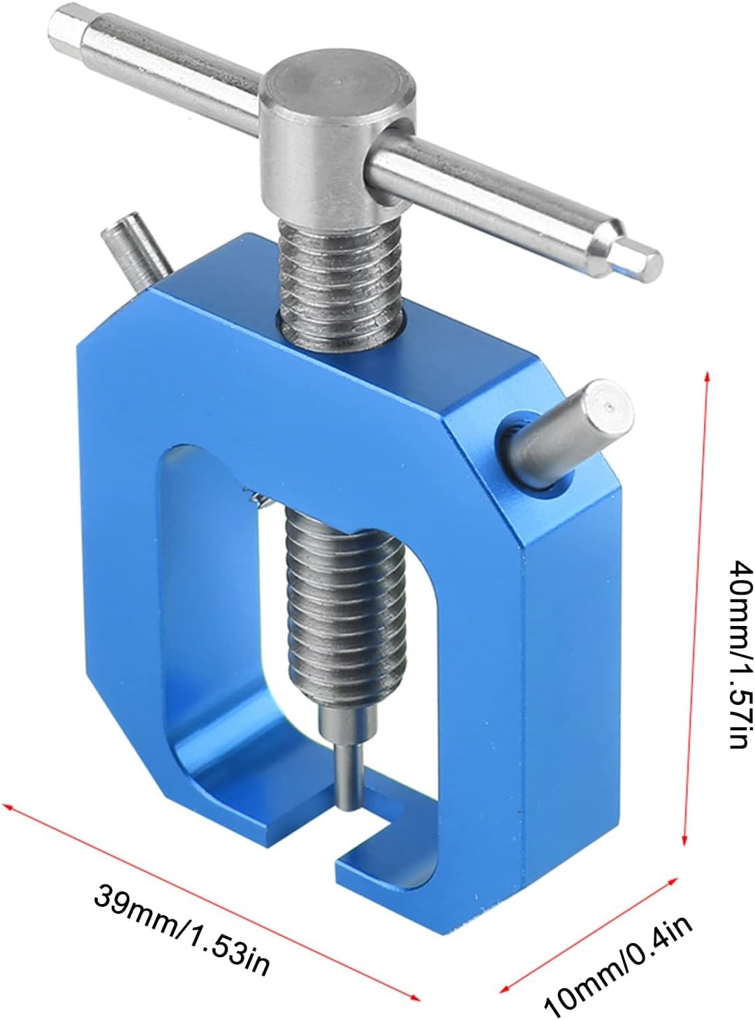Mini Gear Pullers RC Pinion Bearing Puller Stainless Steel Small/Medium Blue