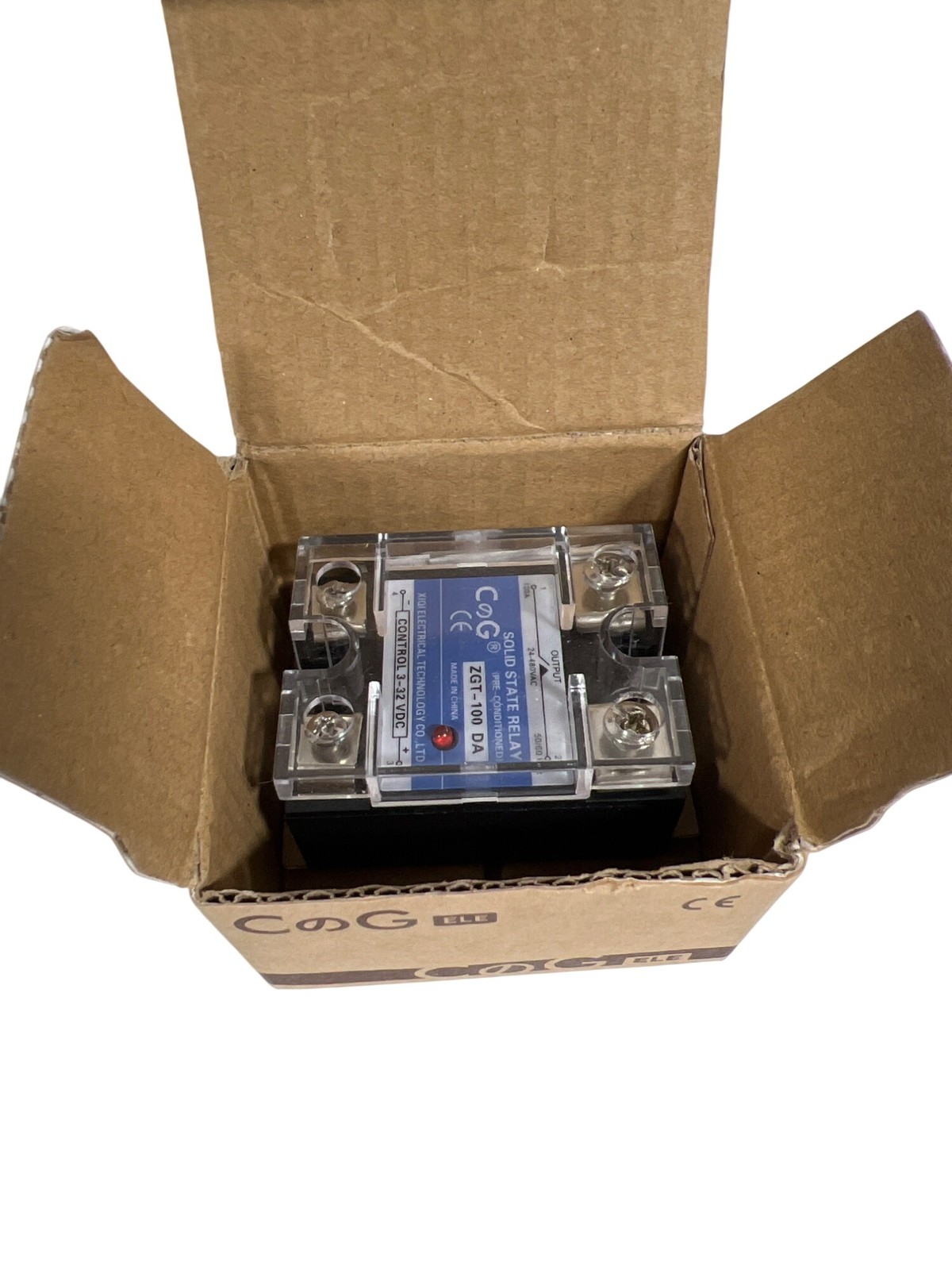 ZGT100DA 100DA Single-Phase Solid-State Relay DC-AC SSR Voltage Regulator Switch
