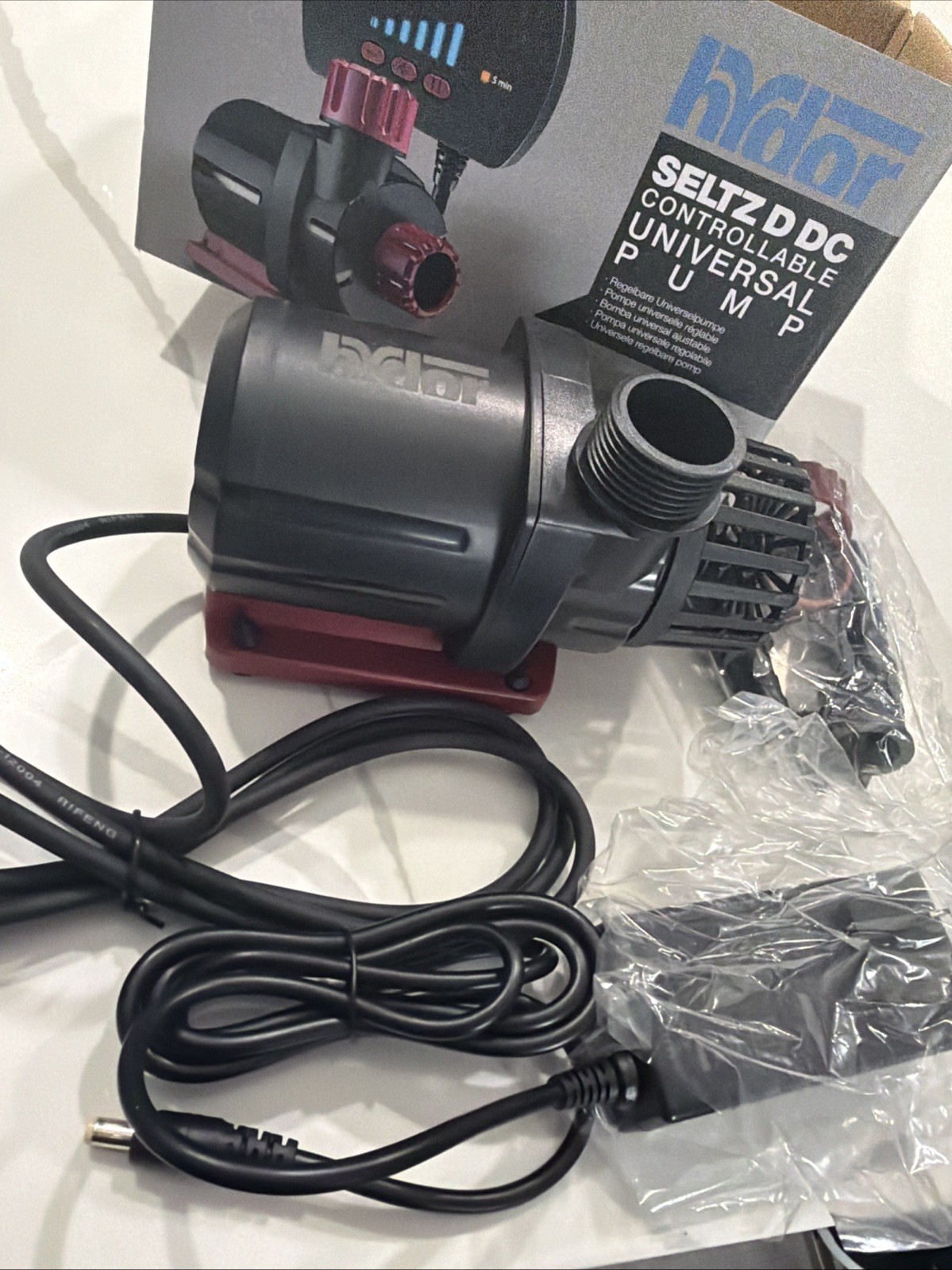 Hydor Seltz D Universal Pump 1000 GPH DC Controllable Open Box See Pics