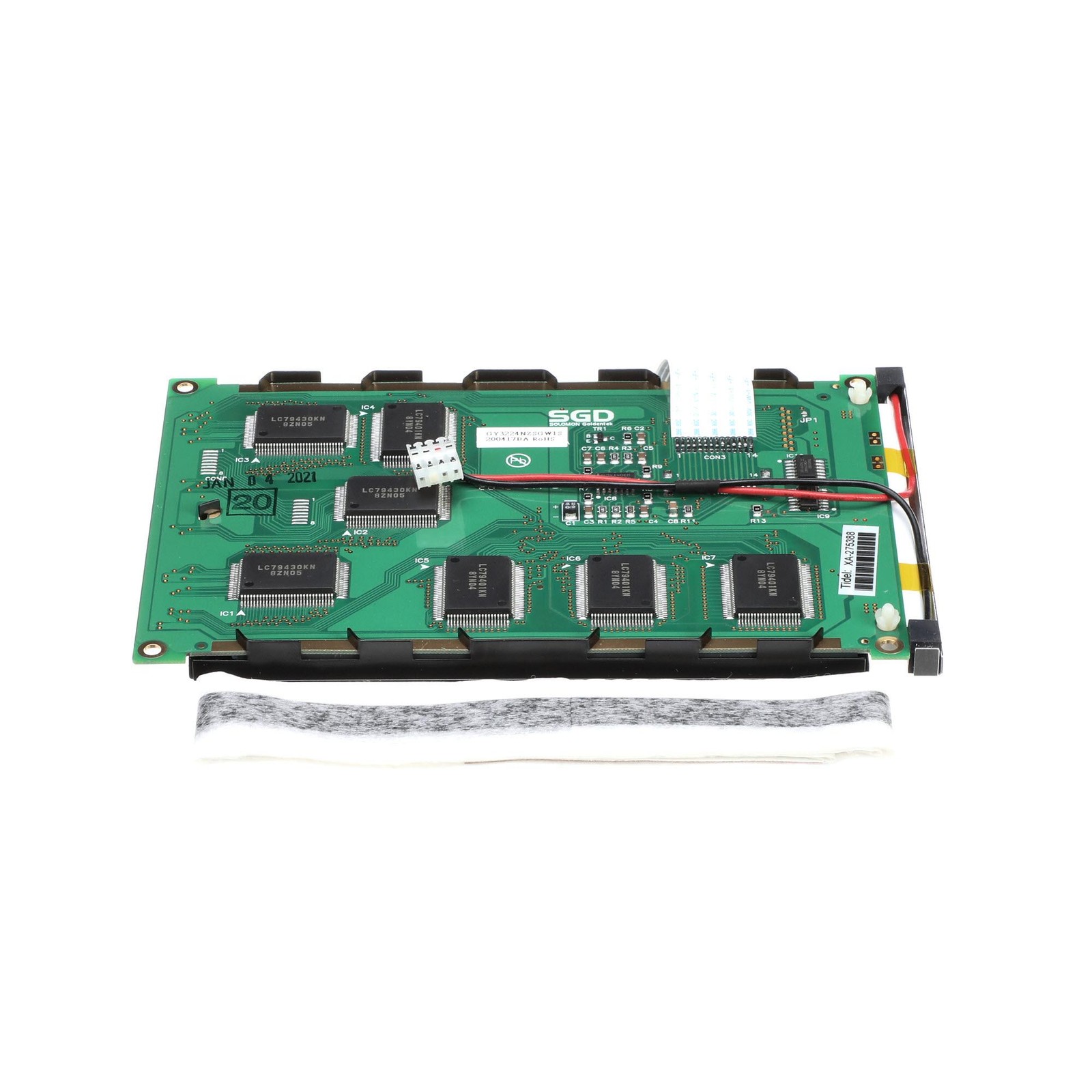 Tidel Engineering Tidel Display W/Backlight Bulb 633-0020-004S - Genuine OEM