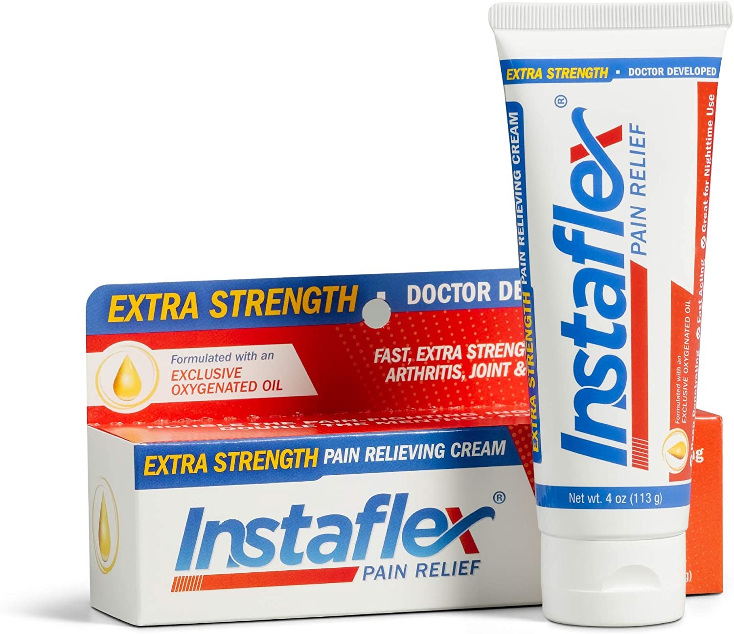 Instaflex Advanced - Instaflex Extra Strength Pain Relief Cream 4oz