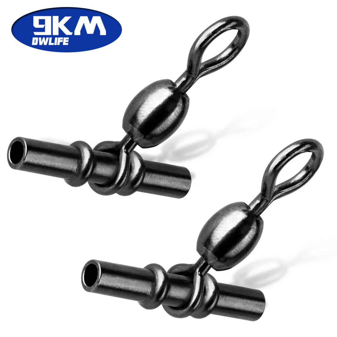 3-Way Fishing Swivels 15Pcs Fishing Barrel Swivels T-Shape Cross Line Swivels