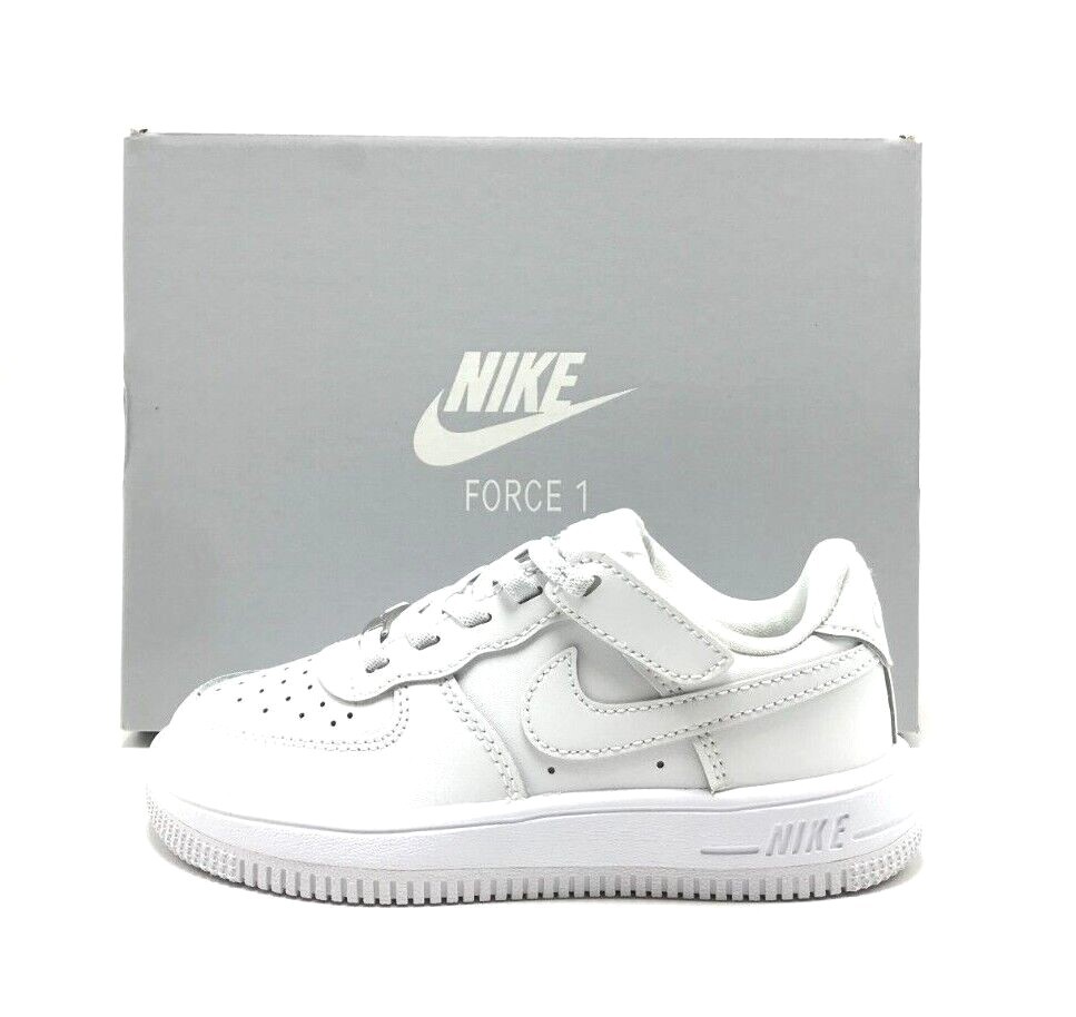 *NEW* Pre-School Kids Nike Air Force 1 Low Easy-on (PS) White (FN0237 111) 👍