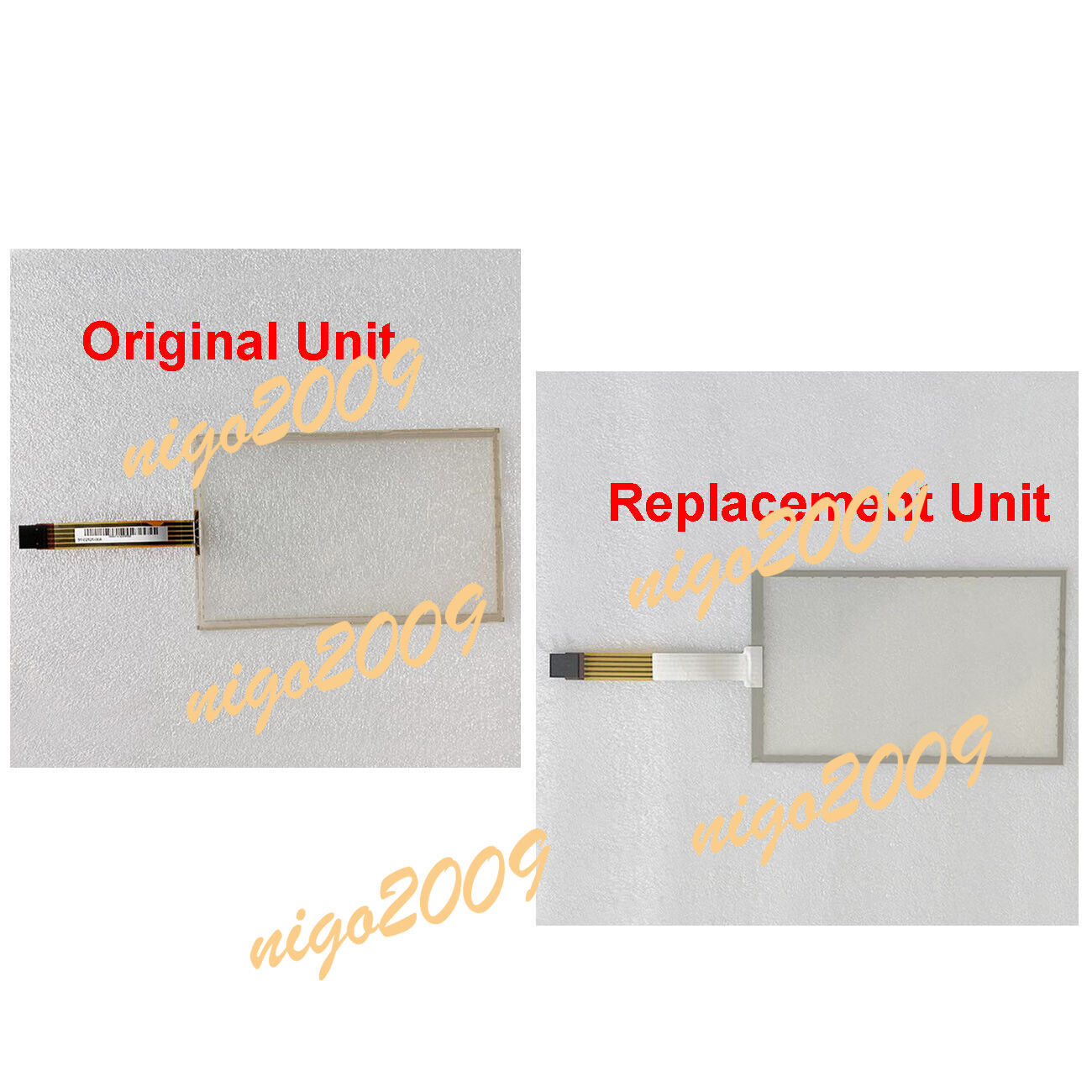Fit for 91-02525-05A E301650 FS-01 7-inch Resistive Touch Screen 1-Year Warranty