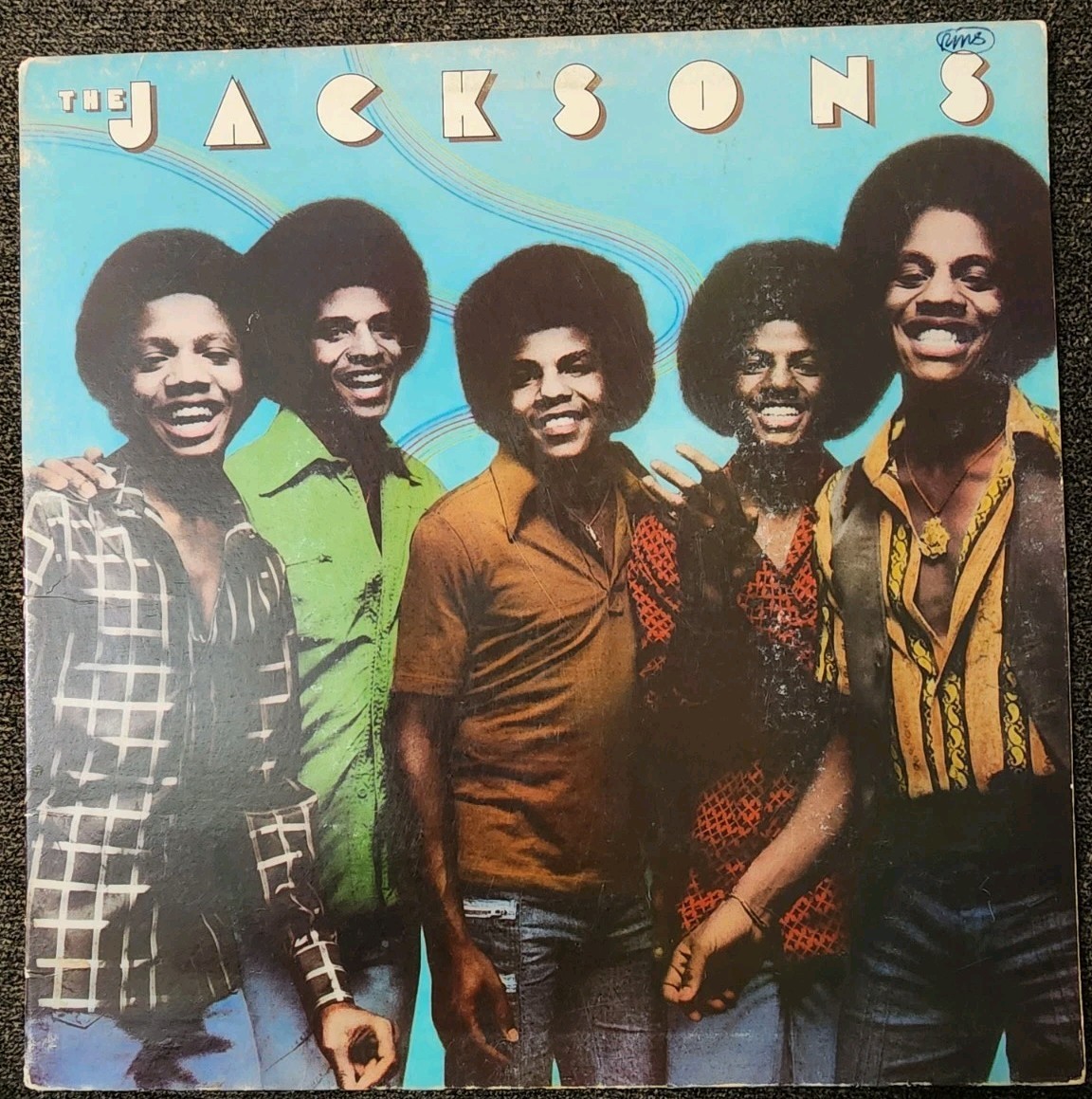 The Jacksons 1976 Self Titled Original Pressing Gatefold Lp It's Graded A VG