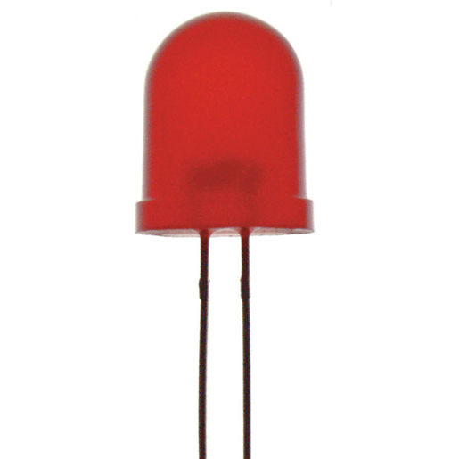 (3) RED LEDS * 3MM DIFFUSED * Power Status * Clipping