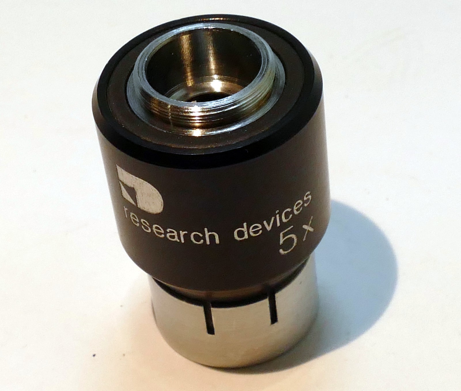 5X Research Devices RD Microscope Objective Lens IR Infrared 20mm thread