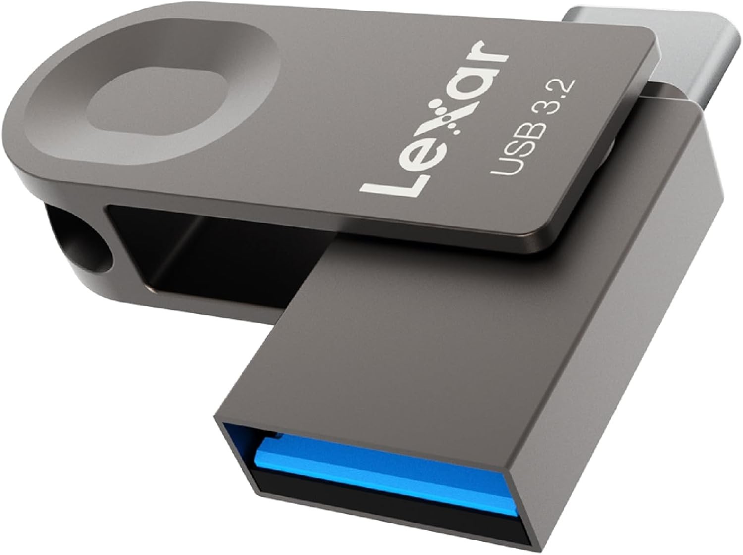 128GB Type-C USB Flash Drive with Dual Connectivity - Fast, Durable & Compact