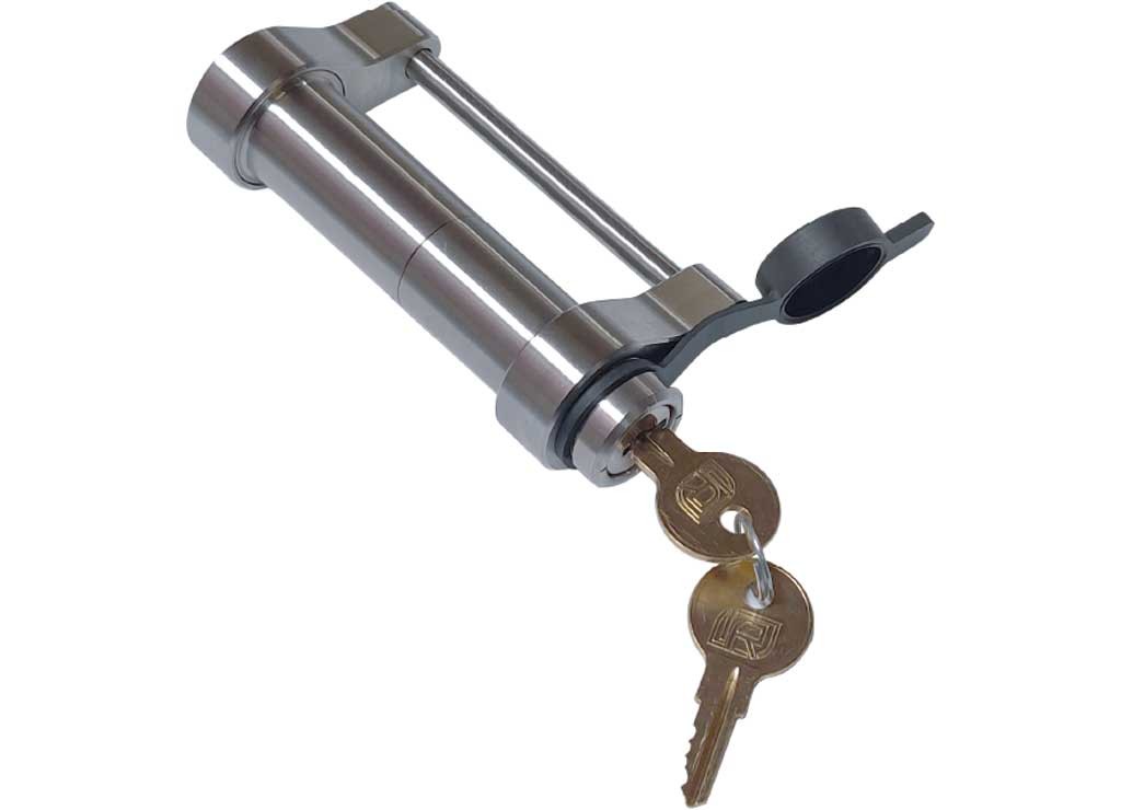 InfiniteRule 61111-S Trailer Wide Coupler Latch Lock For 3-1/8"