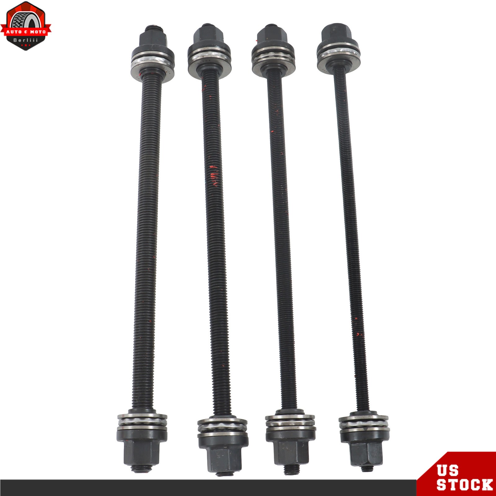 28PCS Bearing Removal Tool Set Universal Compression & Tension Sleeve Puller Kit