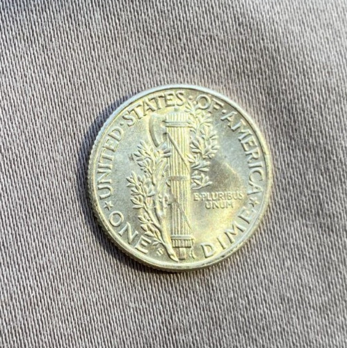 1944-S Mercury Dime BU- 90% Silver