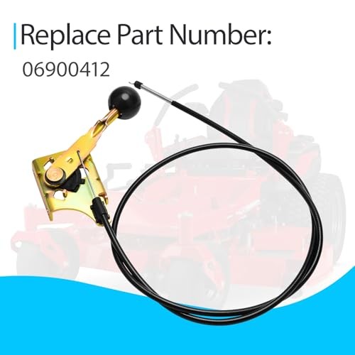 06900412 Throttle Control Cable Compatible with Pro-Turn Pro-Stance Pro-Ride