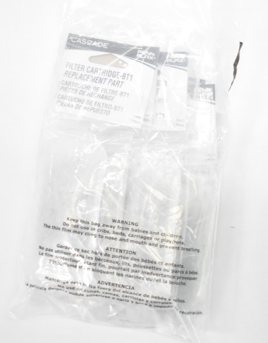 Lot of 6 Penn Plax Replacement Filter Media Cartridges For NuWave Fish Tank