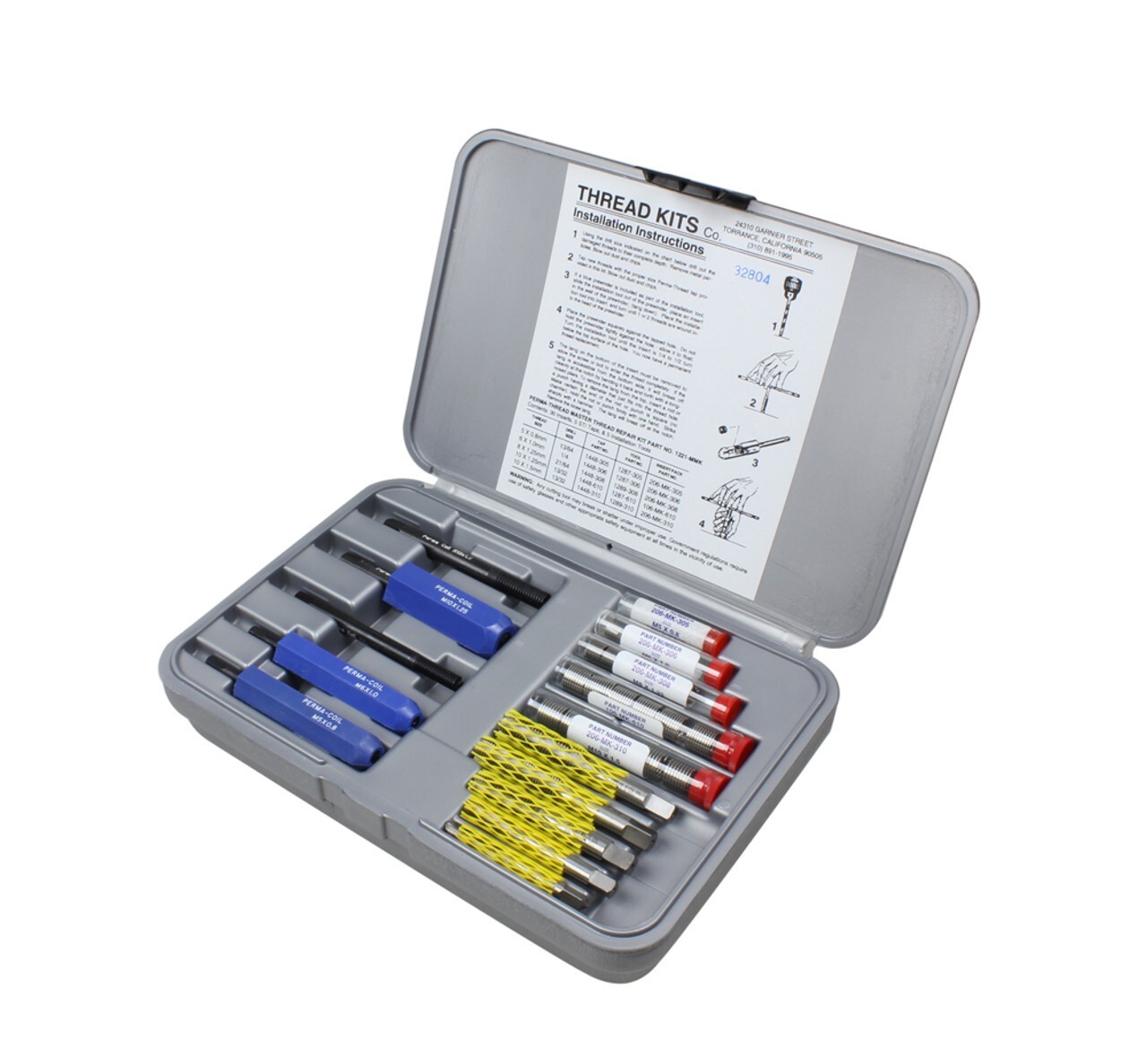 HELICOIL Metric Thread Master Repair Kit 1221-MMK PERMA-COIL