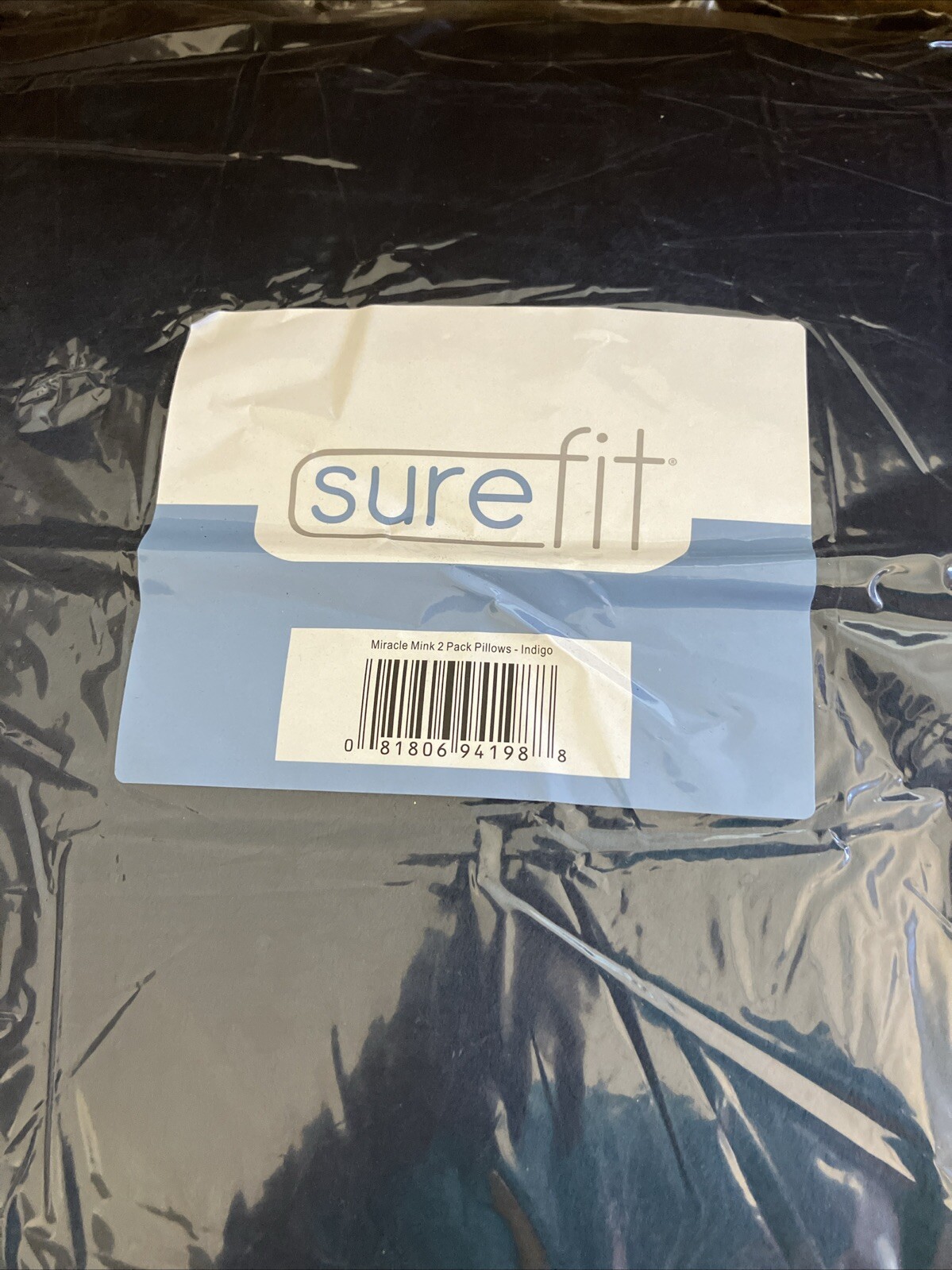 Surefit Miracle Mink 2-Pack Pillows - Indigo H445132 -