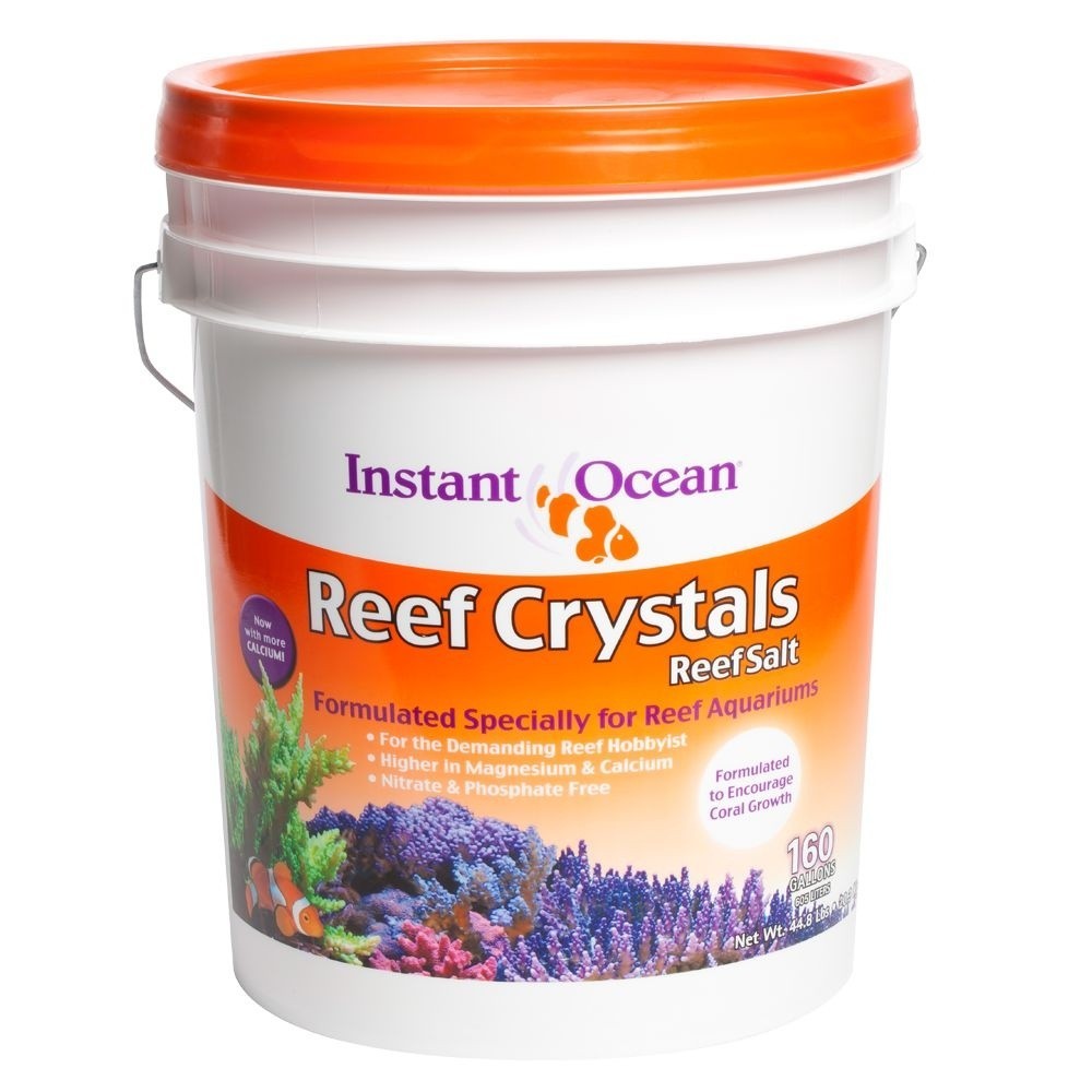 Instant Ocean Reef Crystals Aquarium Reef Salt, 44.8 Lb
