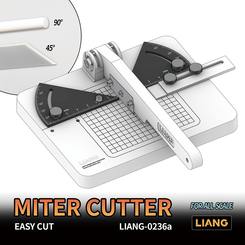 For LIANG-0236 Angle Length Adjustment Miter Cutter Labor-Saving Cutting-off Kit