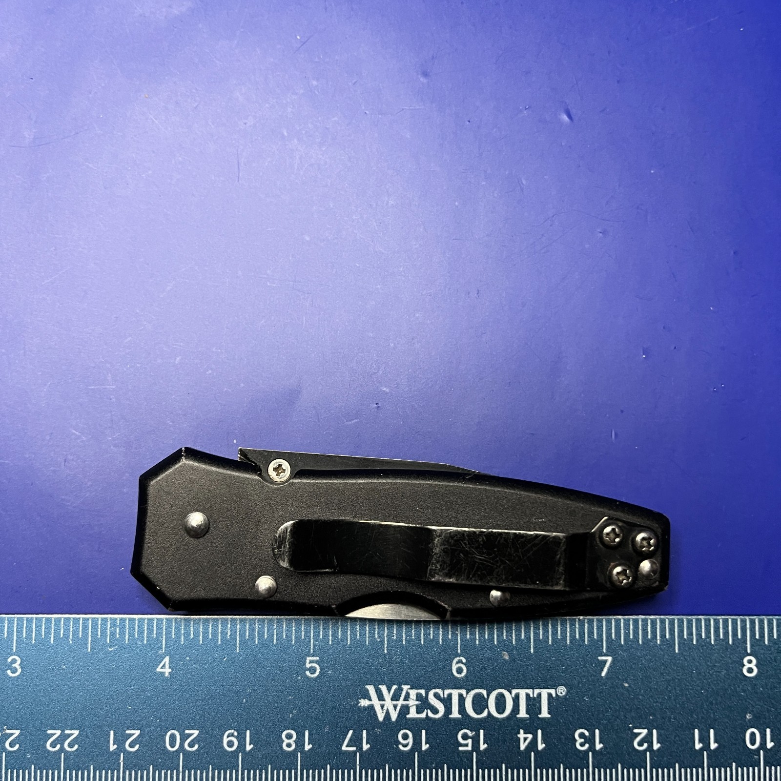 Klein Tools 44052BLK Tanto Lockback Knife
