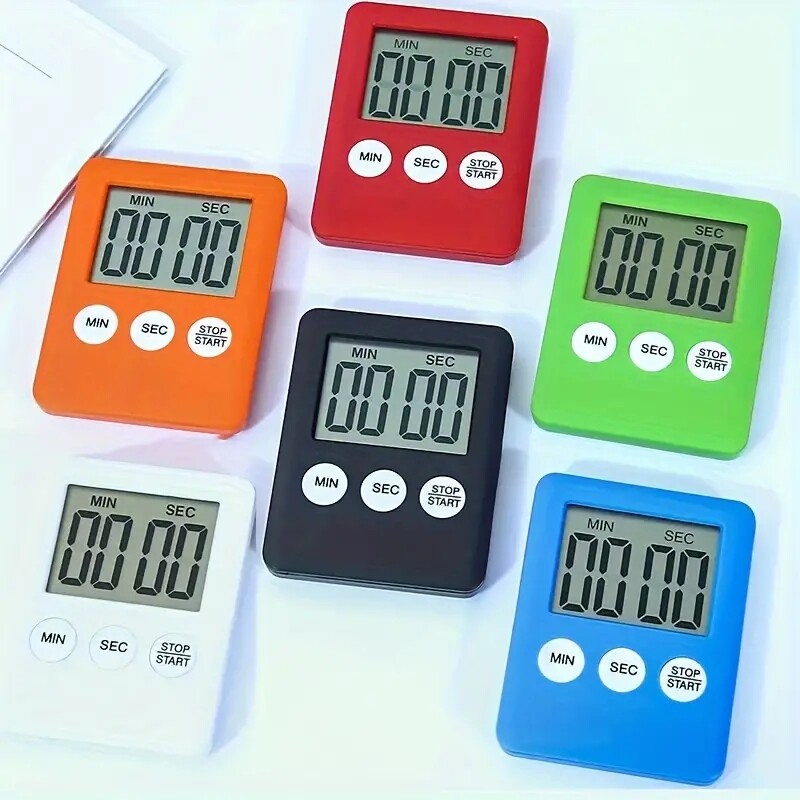 Large LCD Digital Kitchen Cooking Timer Count-Down Up Clock Loud Alarm Magnetic