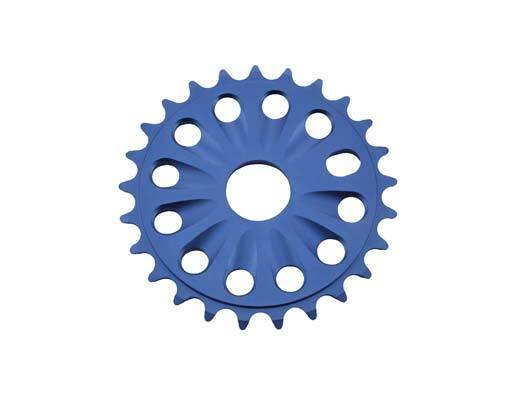 Bike ALLOY CHAINRING 60610T6 1/2 X 1/8 25T BLUE.