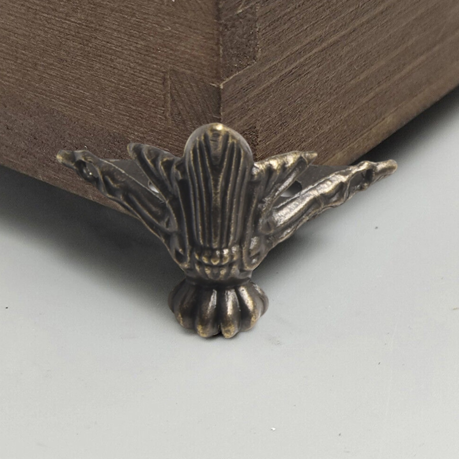 Bronze Corner Corner Protector 4pcs Corner Protector Four Sides Wine Box