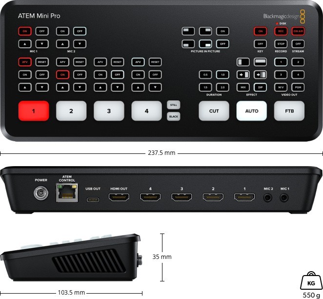 Atem Mini pro