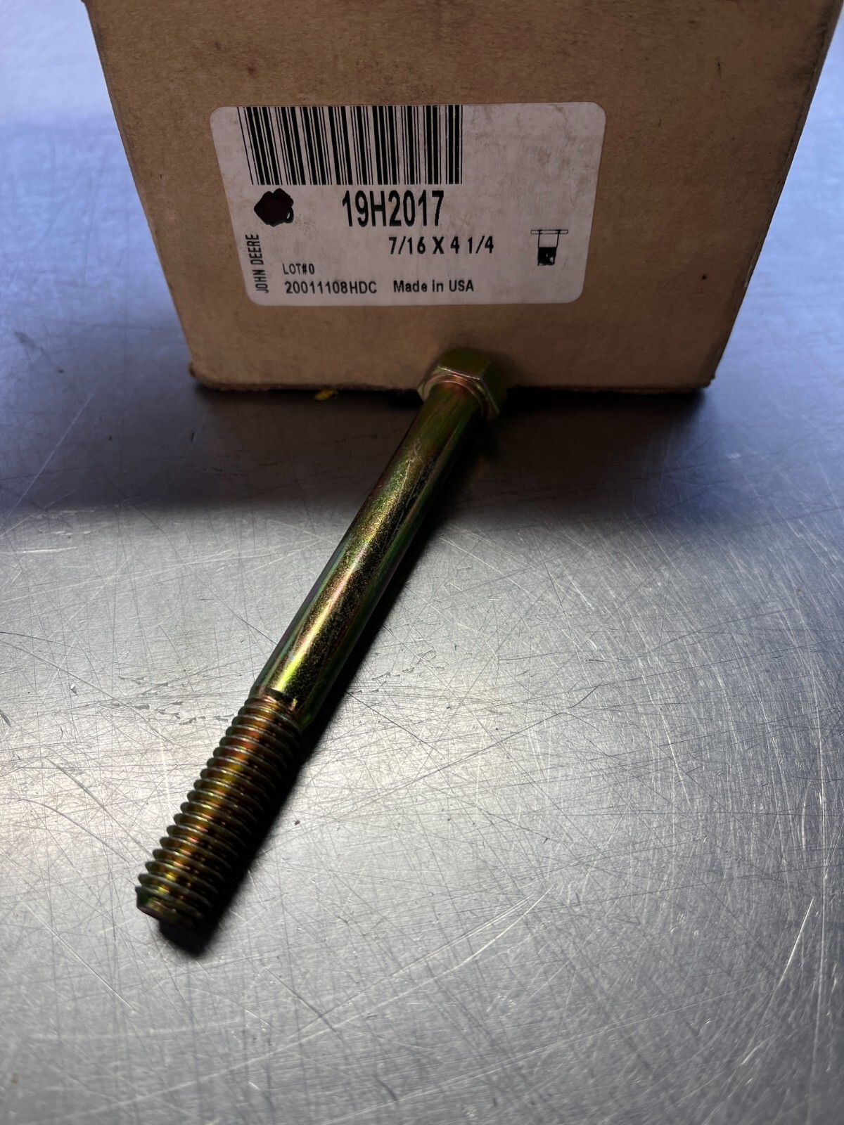 19H2017 Genuine OEM John Deere BOLT