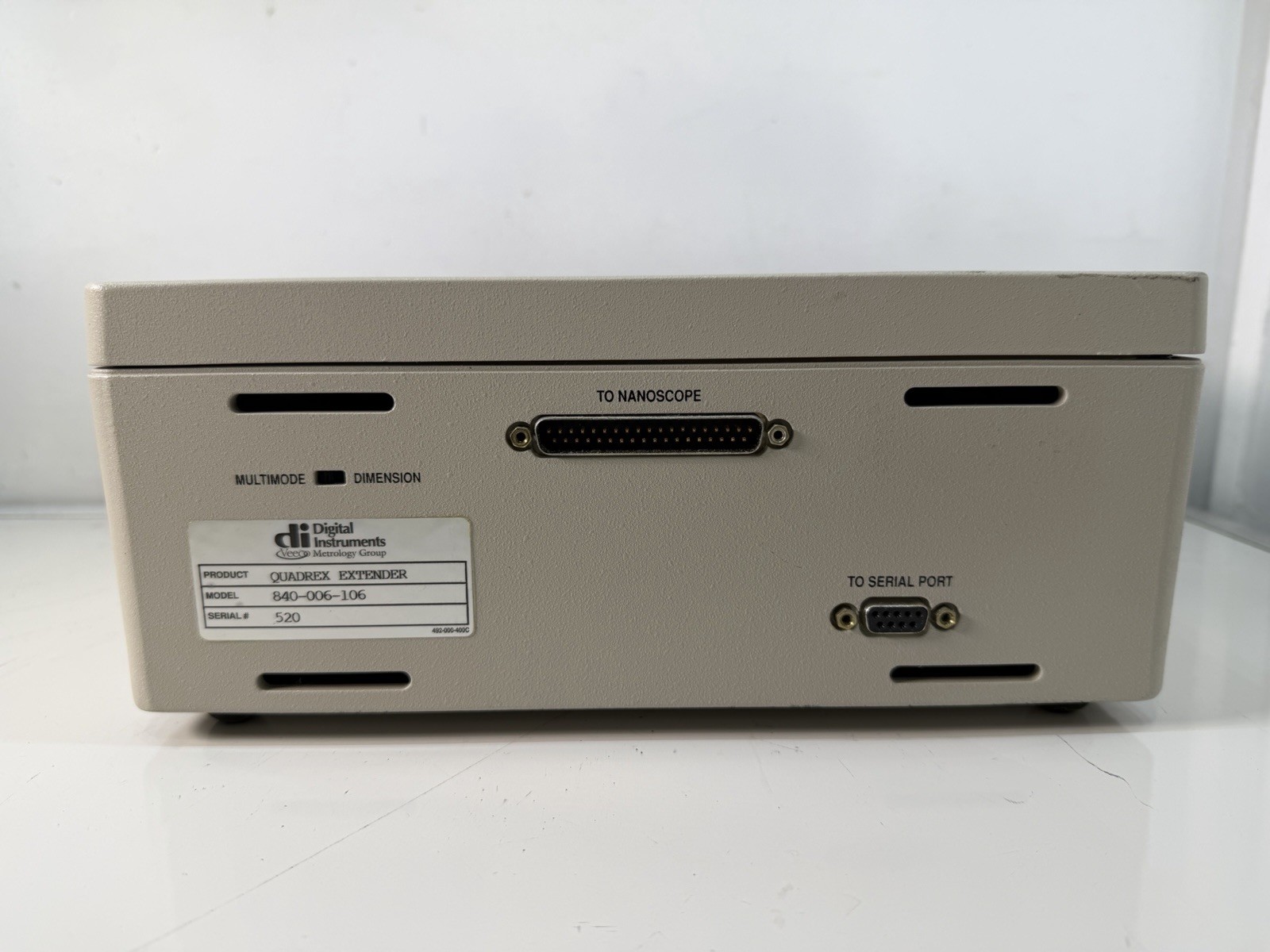 Digital Instruments NanoScope Quadrex Extender 840-006-106