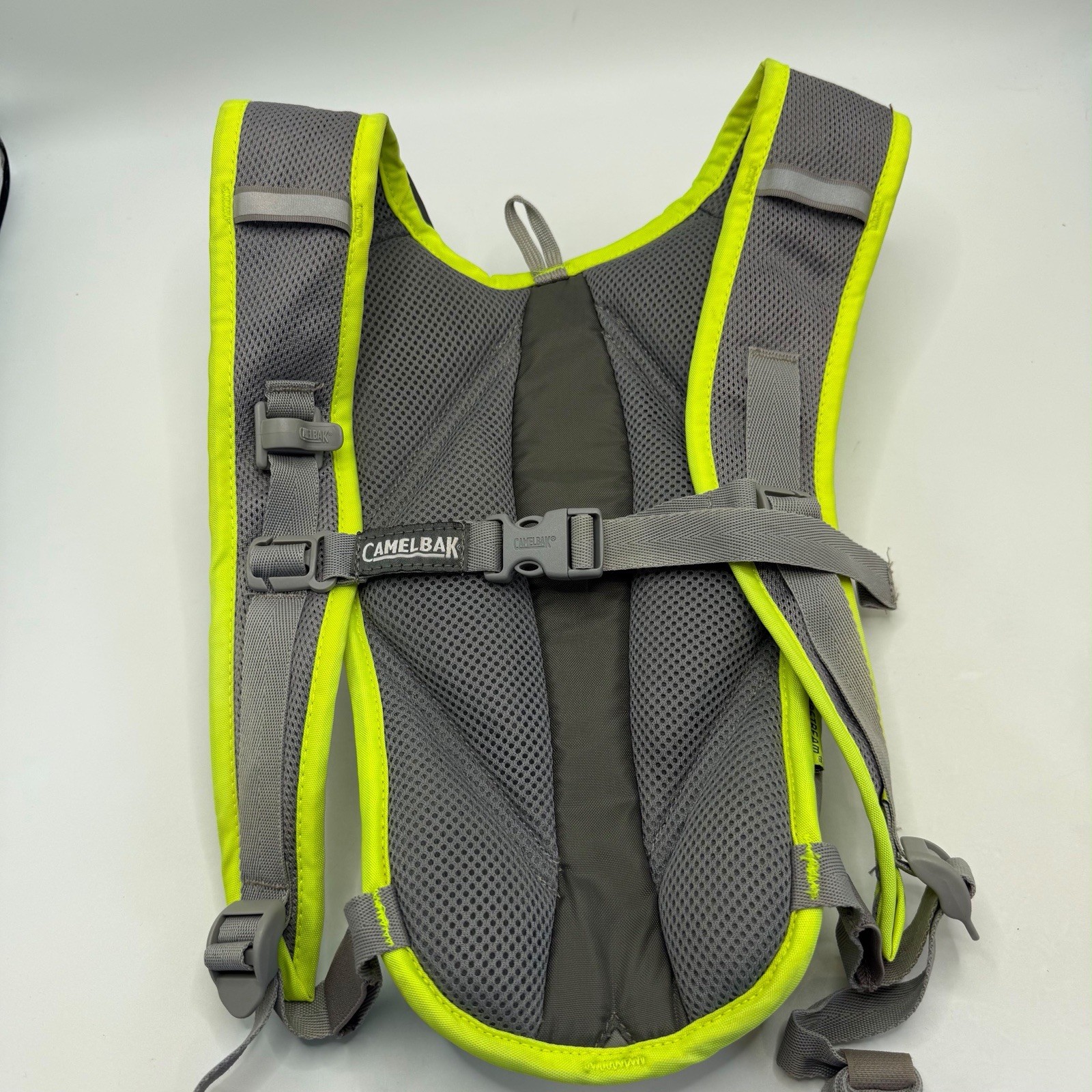 CamelBak Slipstream Hydration Backpack Hi Vis Yellow Gray No Bladder Pack