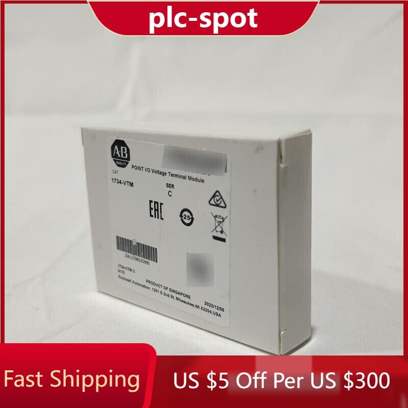 Allen Bradley AB 1734-VTM Ser C Voltage Terminal Module 1734VTM M38268 New