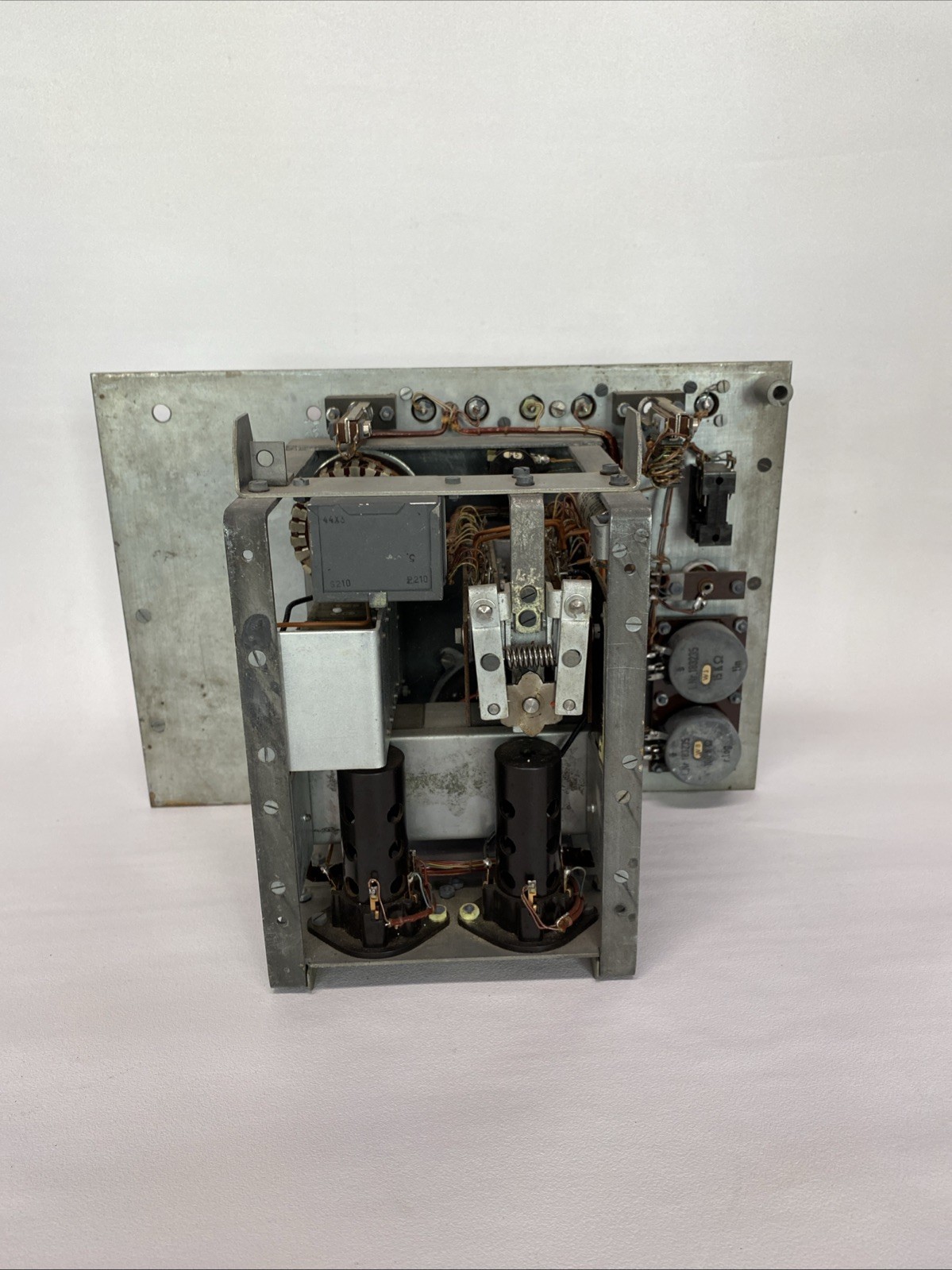 TORN EB WWII RADIO RECEIVER Germany Telephone Line Attenuation Meter WW2 -SFI