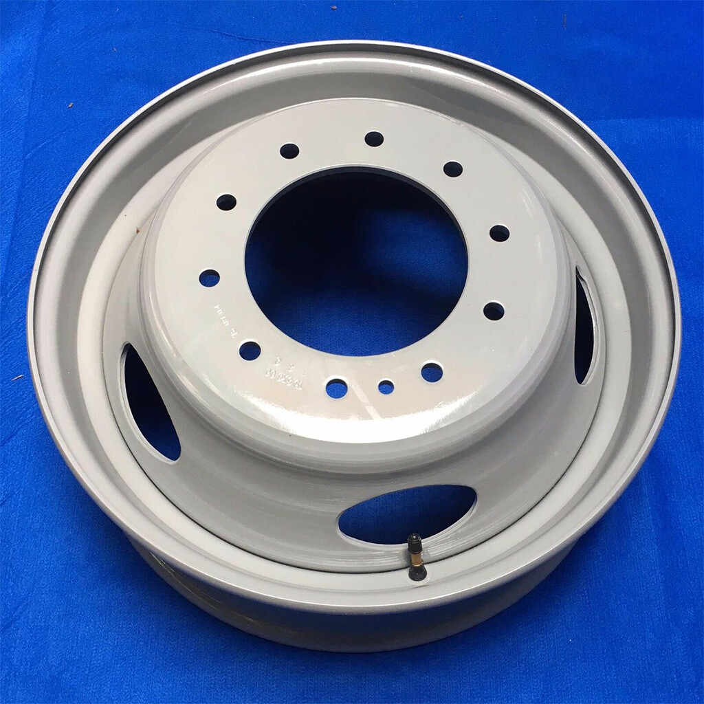 19.5" 10 Lug 5 Slot Dually Steel Wheel For 08-25 DODGE RAM 4500 5500 OEM Quality