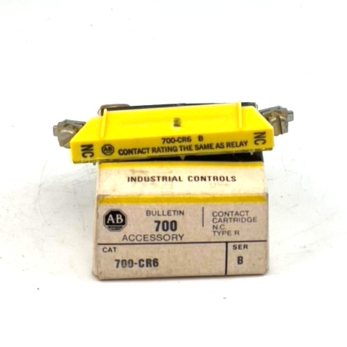 Allen-Bradley 700-CR6 Contact Cartridge Series B Type R A-B — NEW