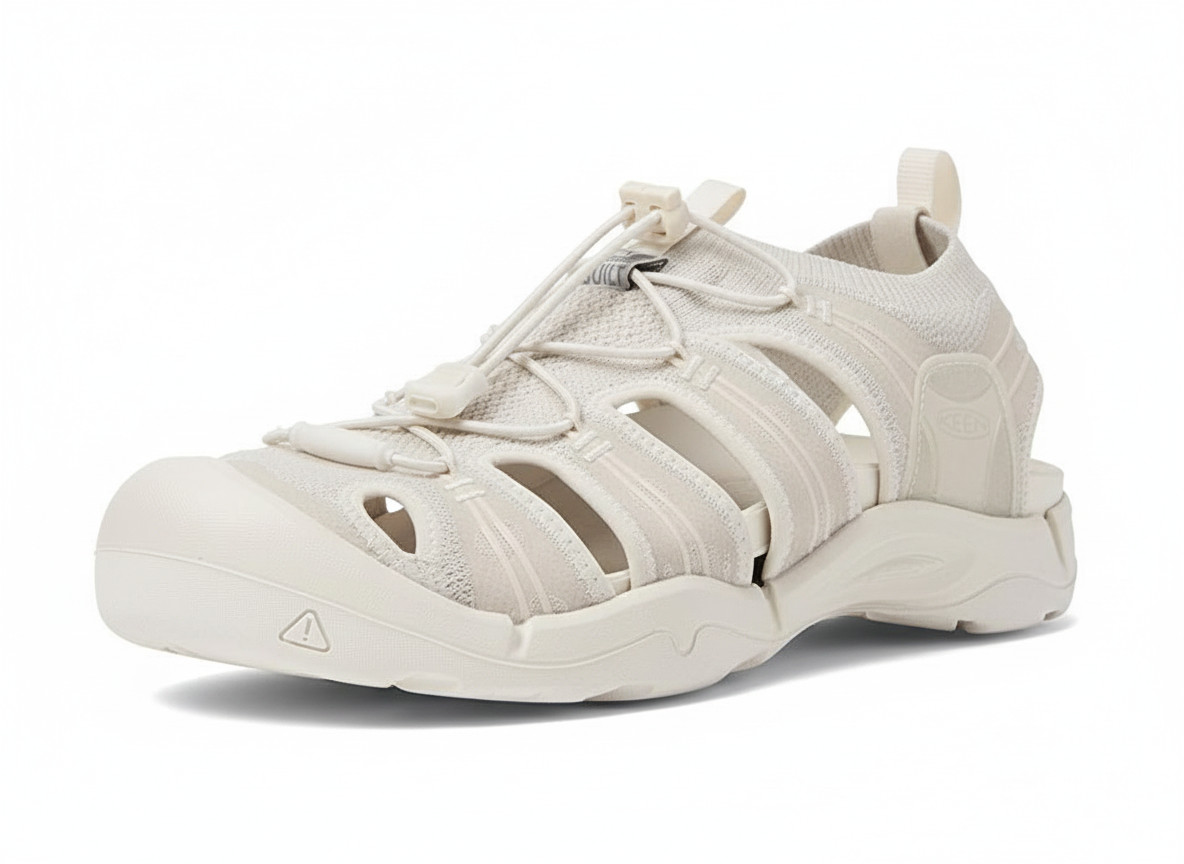 Keen EVOFIT ONE Triple White Men’s Size 11.5 Lightweight Athletic Outdoor Shoes