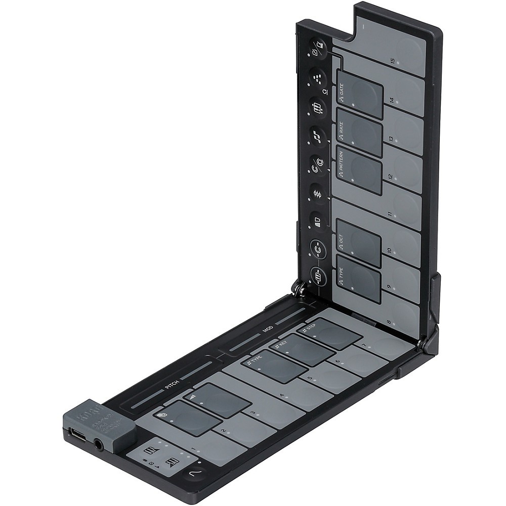 KORG nanoKEY Fold Foldable MIDI keyboard Black LN