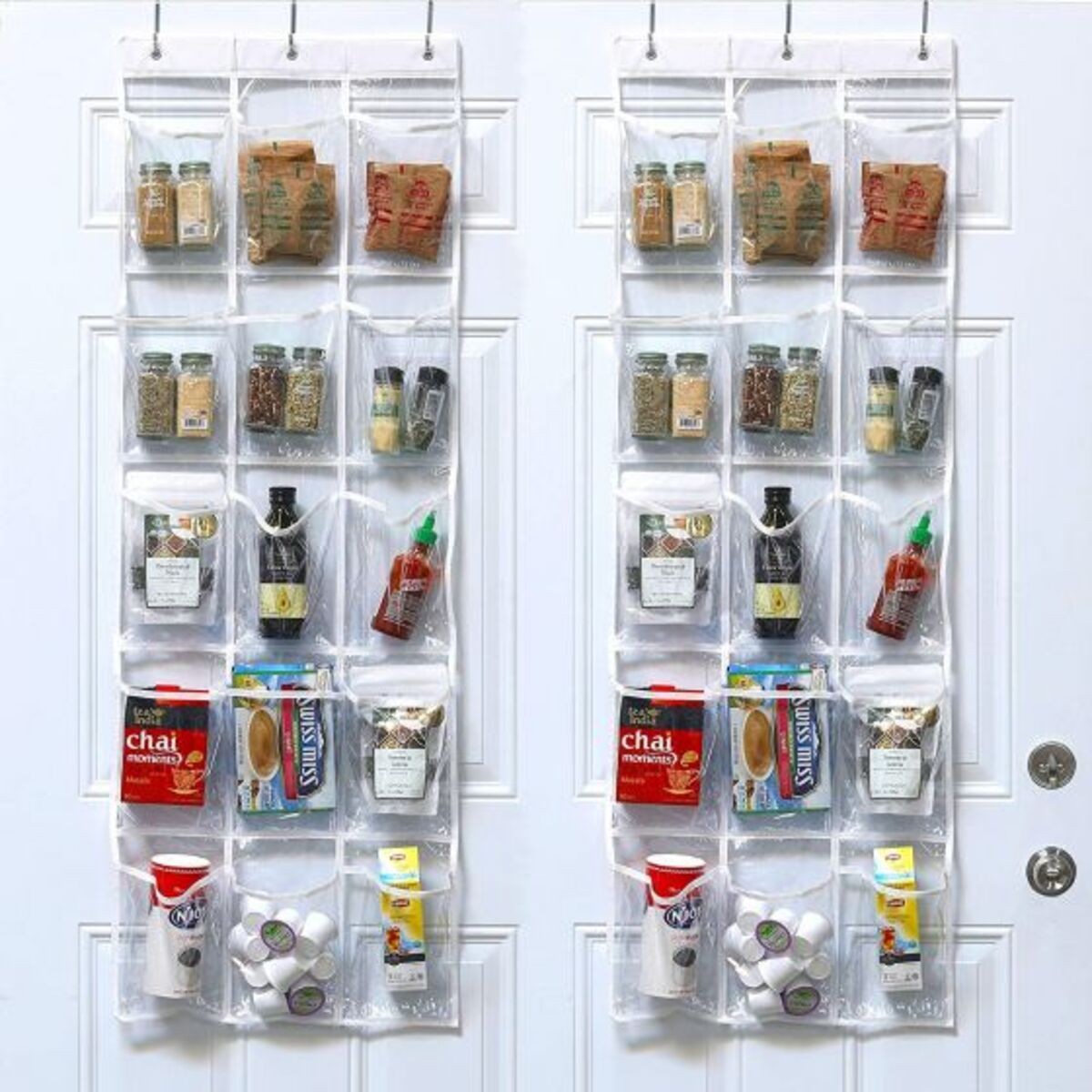 Door Hanging Pantry Organizer, Plastic