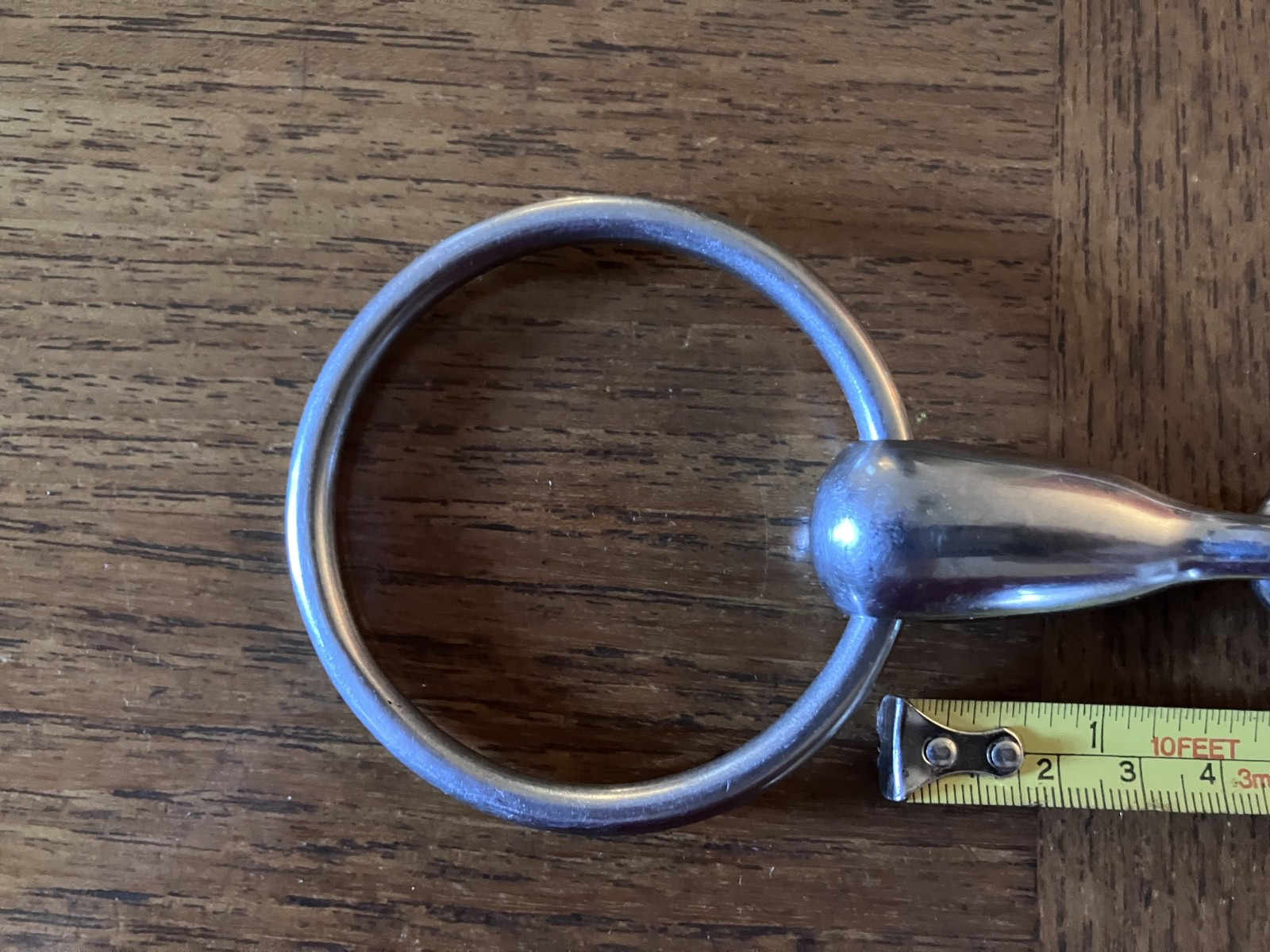 SS French Link Loose Ring snaffle Bit 5” Horse Bit