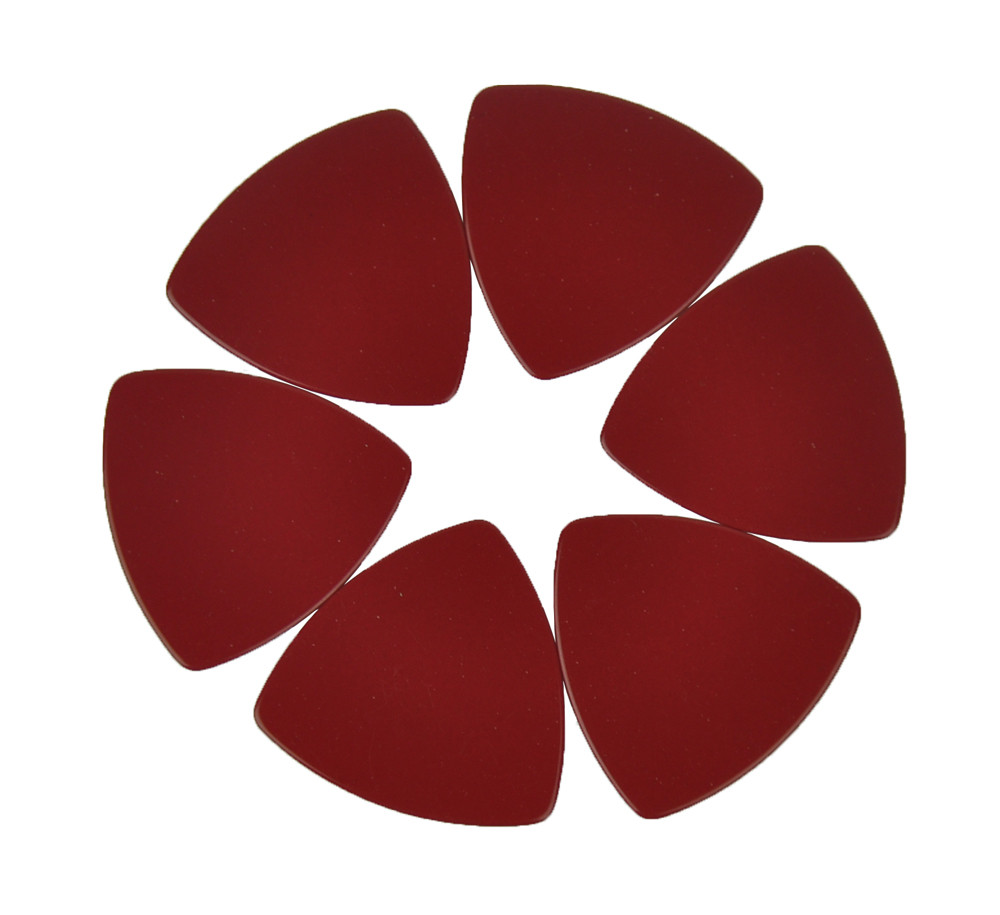 20Pcs Celluloid 346 Rounded Triangle Guitar Picks 0.71mm Assorted Colors