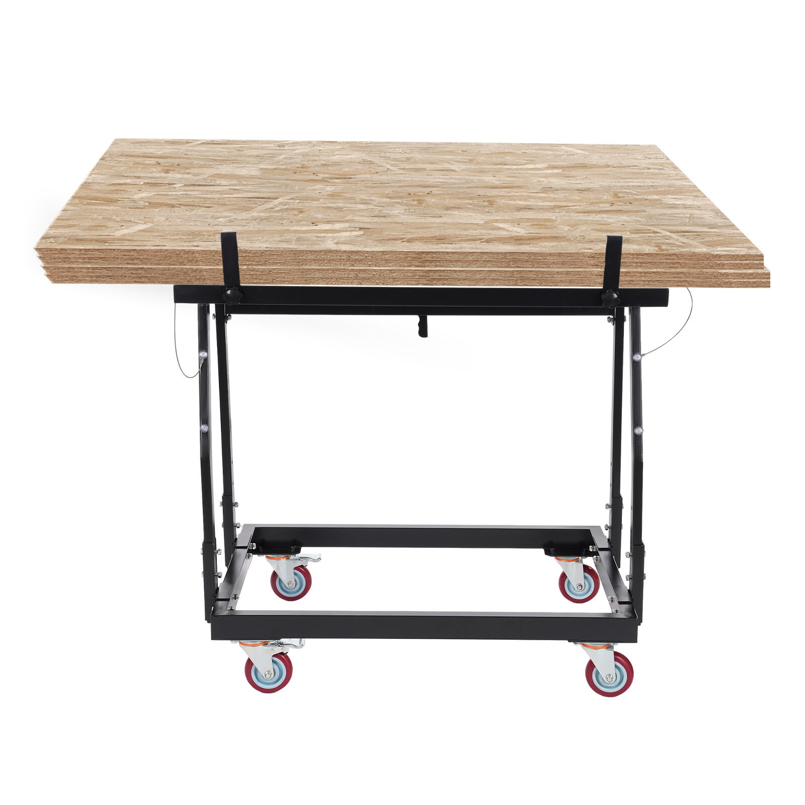 Heavy Duty Drywall Panel Cart, Panel Handler Cart, Tilting Panel Carts W/Casters